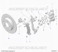 FREIN AVANT CALIPER