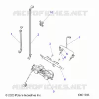 SYSTÃˆME D'ALIMENTATION, RAIL, LINES AND THROTTLE BODY