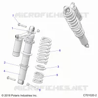 SUSPENSION ARRIERE SHOCK