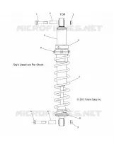 SUSPENSION, AMORTISSEUR IFS (7043903)