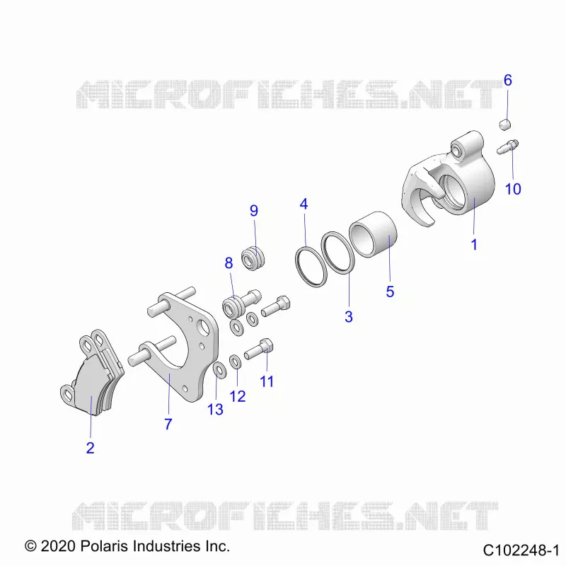 BRAKES, BRAKE ETRIER DE FREIN AVANT