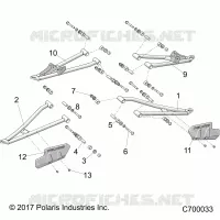 SUSPENSION AVANT CONTROL ARMS