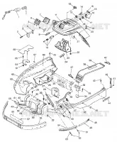 CARROSSERIE AVANT LITE TOURING 0983133 and EUROPEAN LITE TOURNG E983133 (4941934193A007)