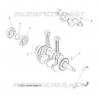 MOTEUR, VILEBREQUIN AND BALANCE SHAFT