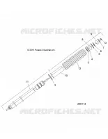 SUSPENSION, JAMBE DE FORCE AVANT