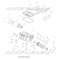 MOTEUR, PRISE D'AIR SYSTEM