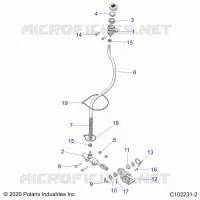 BRAKES, BRAKE PEDAL AND MAITRE CYLINDRE