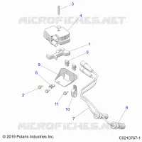 ELECTRICITE, IGNITION COIL MOUNTING