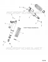 SUSPENSION AVANT SHOCK MOUNTING