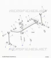 SUSPENSION, FRONT BARRE STABILISATRICE