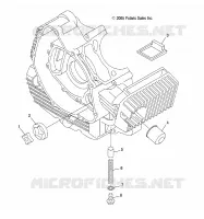 MOTEUR, OIL SYSTEM and POMPE A HUILE