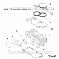 CYLINDRE AND PISTON