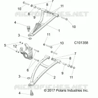 SUSPENSION AVANT A-ARMS