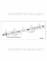 SYSTEME DE TRANSMISSION, HALF SHAFT, REAR