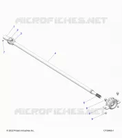 SYSTÃˆME DE TRANSMISSION, REAR PROP SHAFT