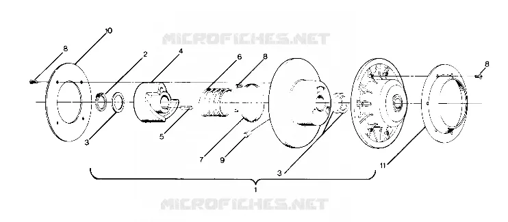 EMBRAYAGE DE TRANSMISSION 650 (4916801680011A)