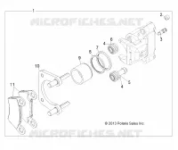 FREIN ARRIERE CALIPER