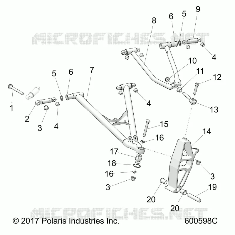 TRIANGLES SUSPENSIONS AVANT 