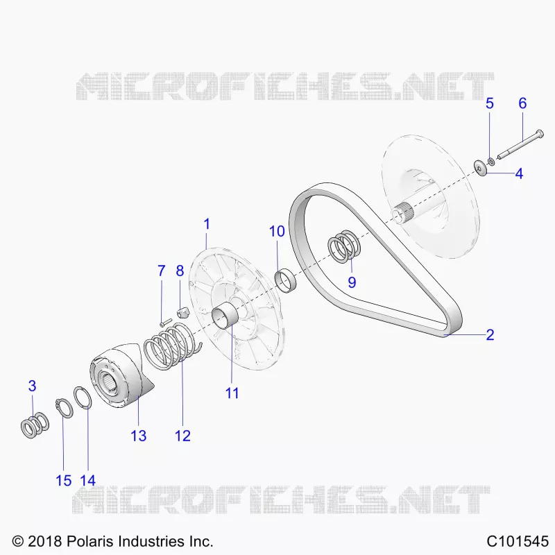 SYSTÃˆME DE TRANSMISSION, SECONDARY CLUTCH