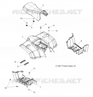 HABITACLE ET SIEGE ARRIERE