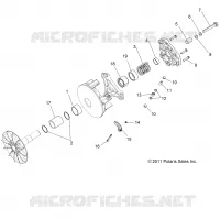 SYSTÈME DE TRANSMISSION, PRIMARY CLUTCH