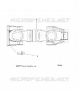 SYSTEME DE TRANSMISSION, PROP SHAFT, REAR
