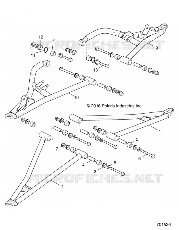 SUSPENSION AVANT CONTROL ARMS