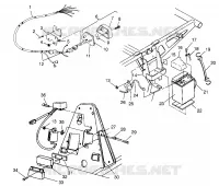 ELECTRICITE/FEU ARRIERE TRAIL BOSS W97AA25C (4940574057C002)