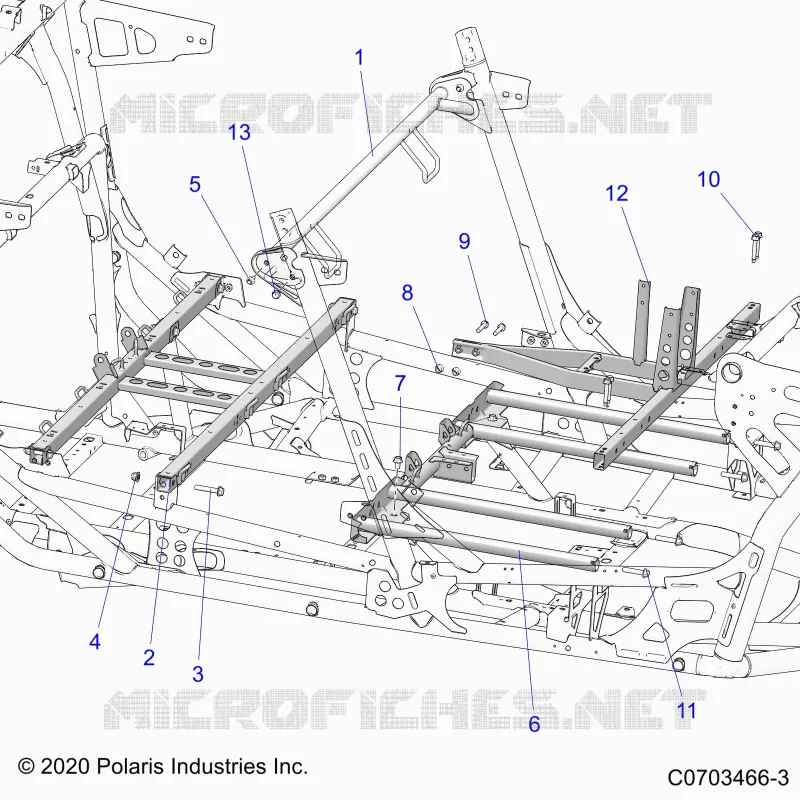 CHASSIS, SEAT AND CENTER FIXATION CONSOLE