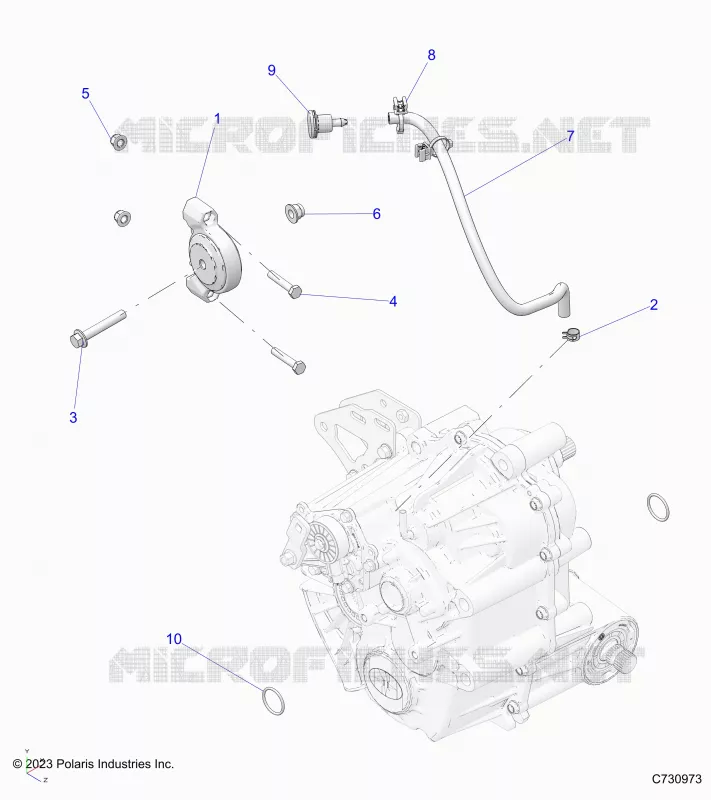 SYSTÃˆME DE TRANSMISSION, MAIN GEARCASE MOUNTING