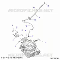 SYSTÃˆME DE TRANSMISSION, MAIN GEARCASE MOUNTING