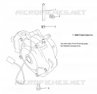PONT AVANT MOUNTING (DEMAND DRIVE)