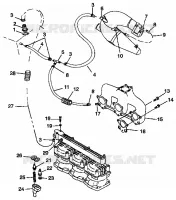 SYSTÈME DE REFROIDISSEMENT SL 1050 B974090 (4940974097B010)