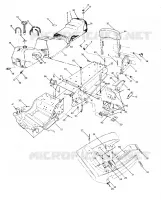 CHASSIS AND SIEGE SUPERTRAK UPDATED 2/90 (4917131713001A)