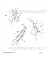 CHASSIS, PROTECTION D'EMBRAYAGE AND FOOTRESTS
