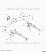 SUSPENSION ARRIERE CONTROL ARMS