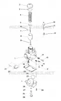 CARBURATEUR TRAIL DEALER MUST VERIFY JETTING   CARBURATEUR NUMBERS. (4916831683032A)