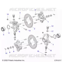 SUSPENSION AVANT HUB
