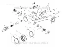 CHASSIS, REAR BRAS OSCILLANT