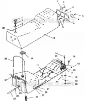SIEGE ET RESERVOIR SPORT SKS E940243 (49273627360003)