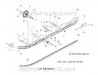 SUSPENSION, FIXATION RAIL
