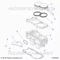 CYLINDRE AND PISTON