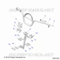 STEERING, FIXATION GUIDON