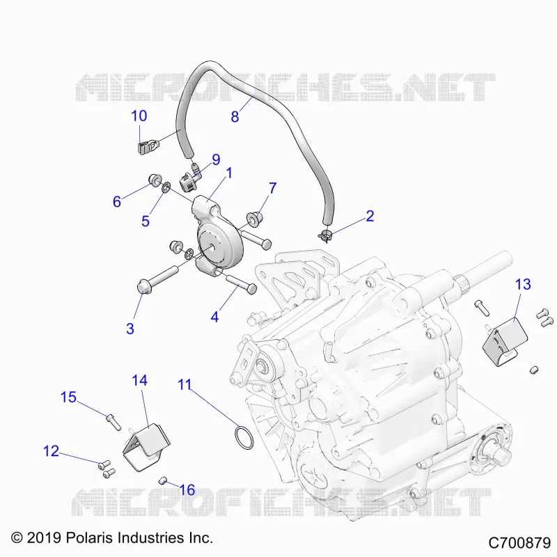SYSTÃˆME DE TRANSMISSION, MAIN GEARCASE MOUNTING