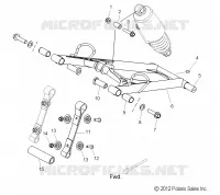 BRAS DE SUSPENSION AVANT