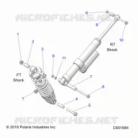 SUSPENSION, SUPPORT AMORTISSEUR , REAR SUSP.