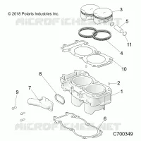 CYLINDRE AND PISTON