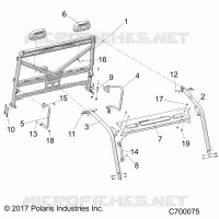 CHASSIS, CAB CADRE