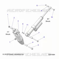 SUSPENSION, SUPPORT AMORTISSEUR , REAR SUSP.
