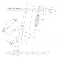SUSPENSION AVANT SUPPORT